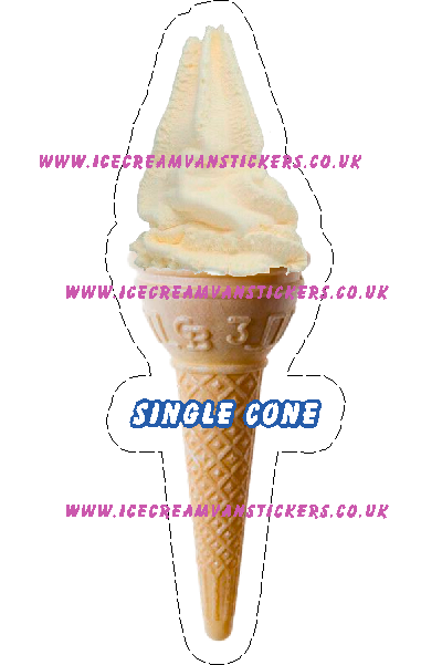 whippy soft ice cream Single Cone