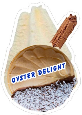 soft whippy  oyster delight with flake