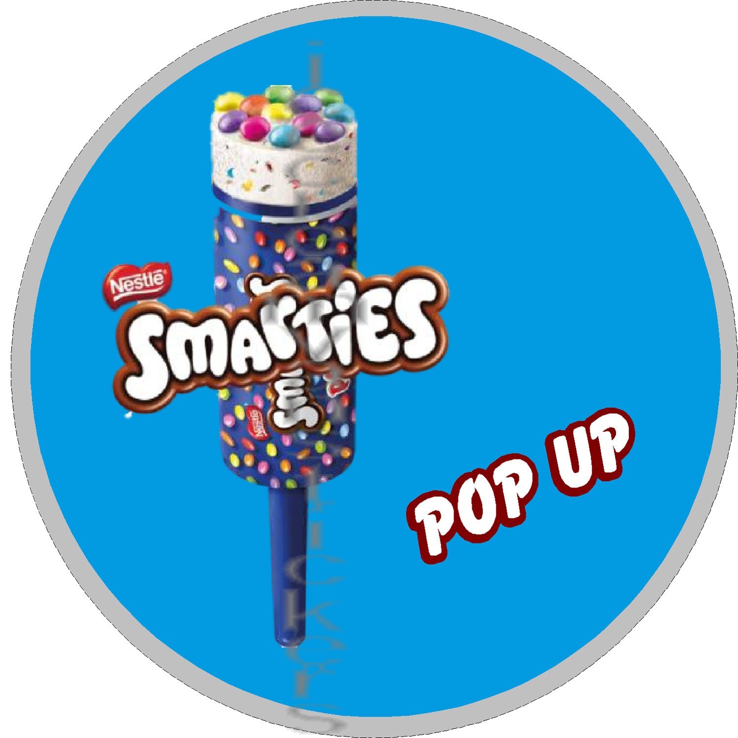 smarties pop up