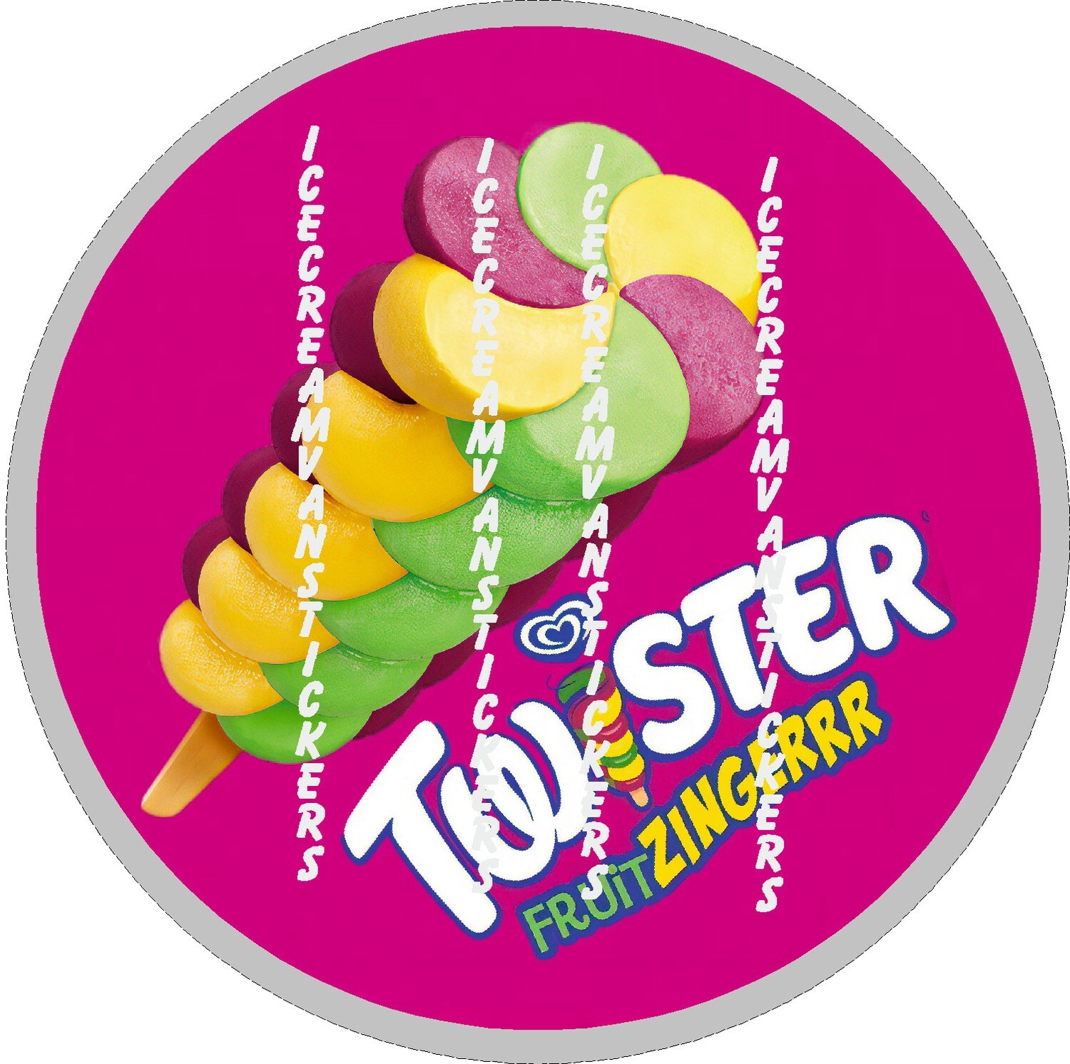 twister zingerrr  ice lolly