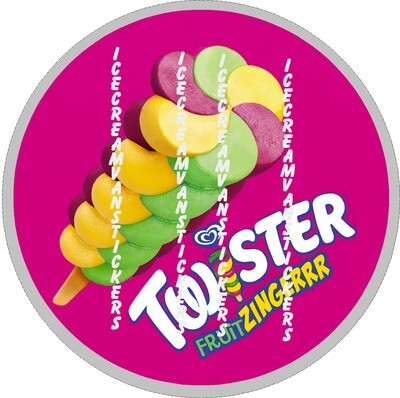 twister zingerrr  ice lolly