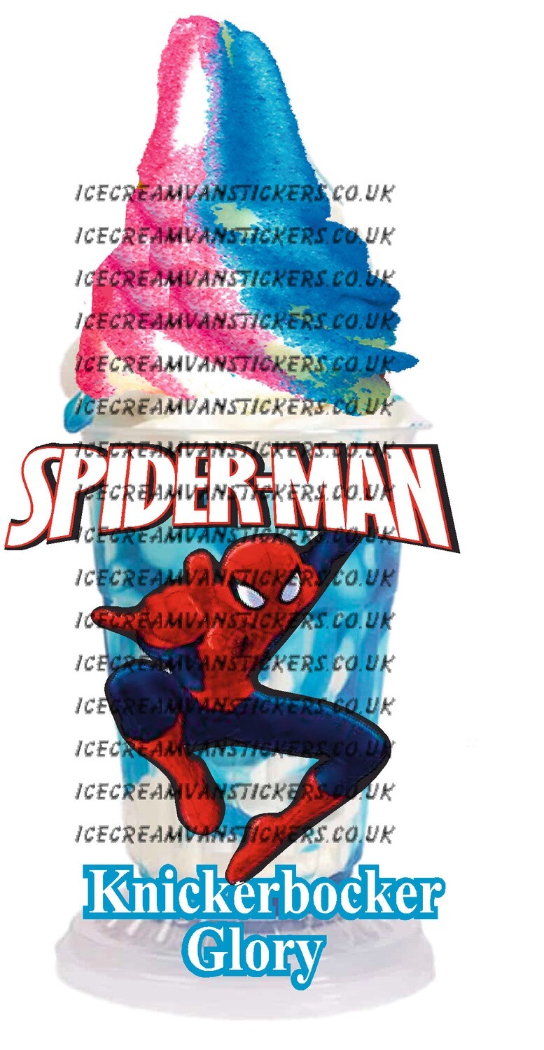 whippy soft ice creamkgb spiderman  mixed sherbet