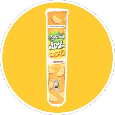 orange pastile  pop up