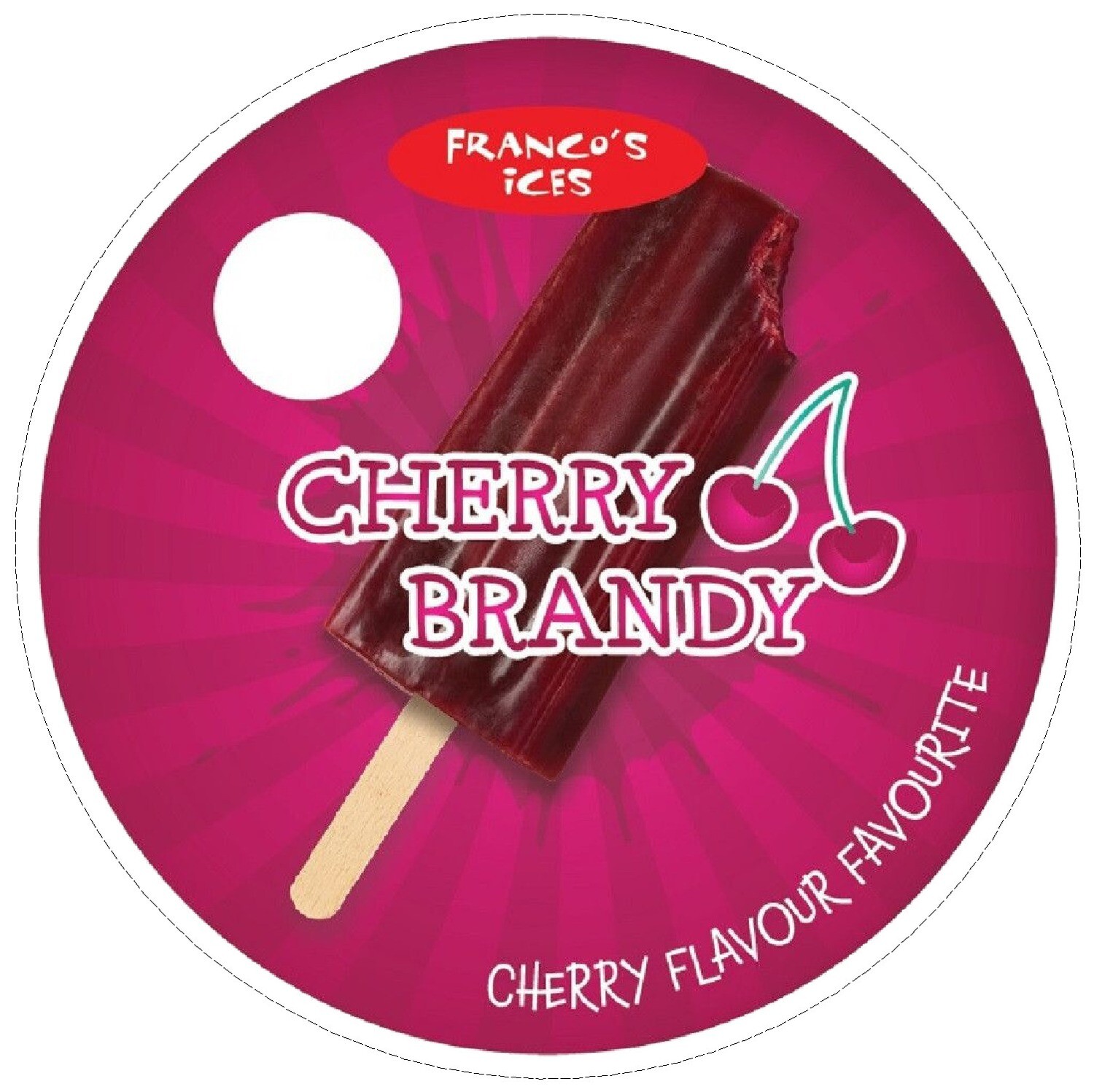 franco  cherry brandy  ice lolly