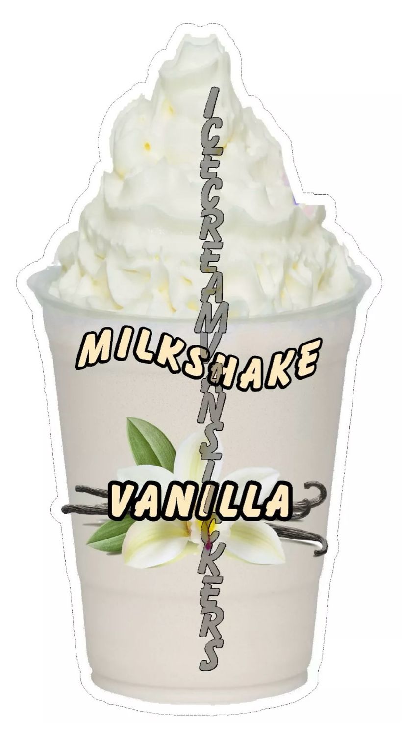 Vanilla Milkshake Sticker
