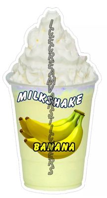Banana Milkshake Sticker
