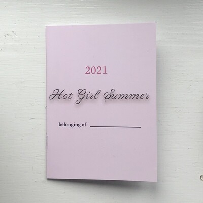 Hot Girl Summer Logbook