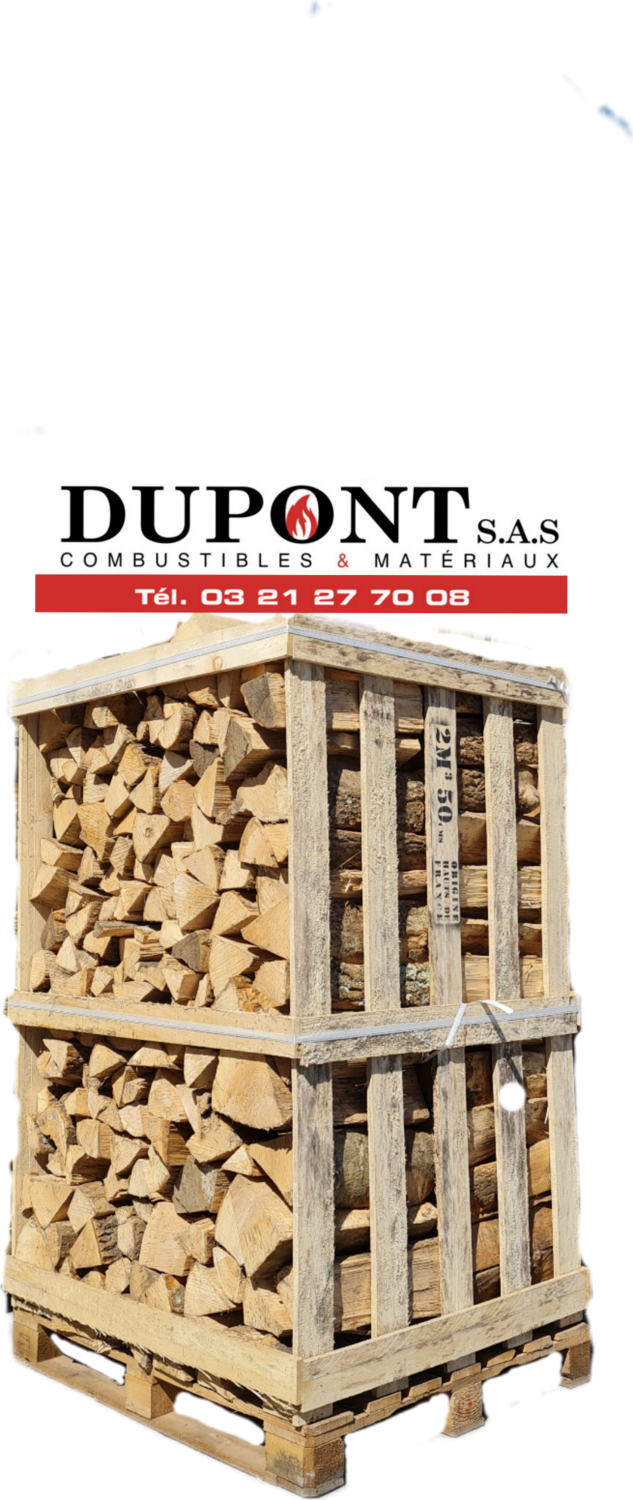 Box Bois Dur 2m³ en 50 cm