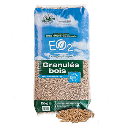 Sac de Granulés de bois EO2 (enlèvement au DRIVE) Sac de Granulés de bois EO2 (enlèvement au DRIVE)