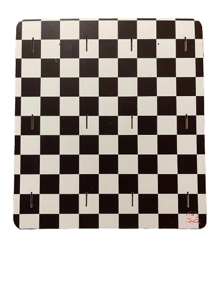 Checkered Lid Crib (6 Cap)