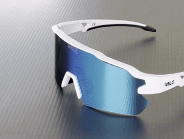 Velo Shades | Playmakers | 
White / Black / Ice Blue