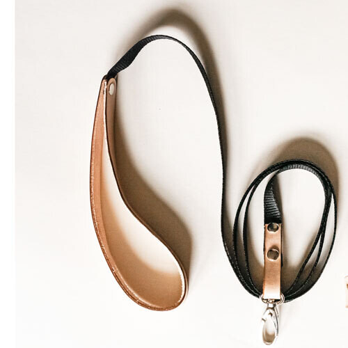 Lightweight Leather Detail Leash