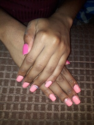 Acrylic Fullset Short