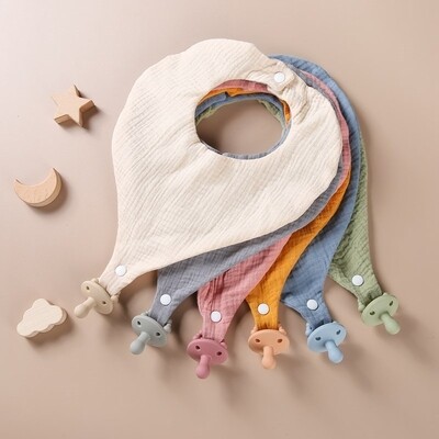 INES Muslin Napkin with Pacifier