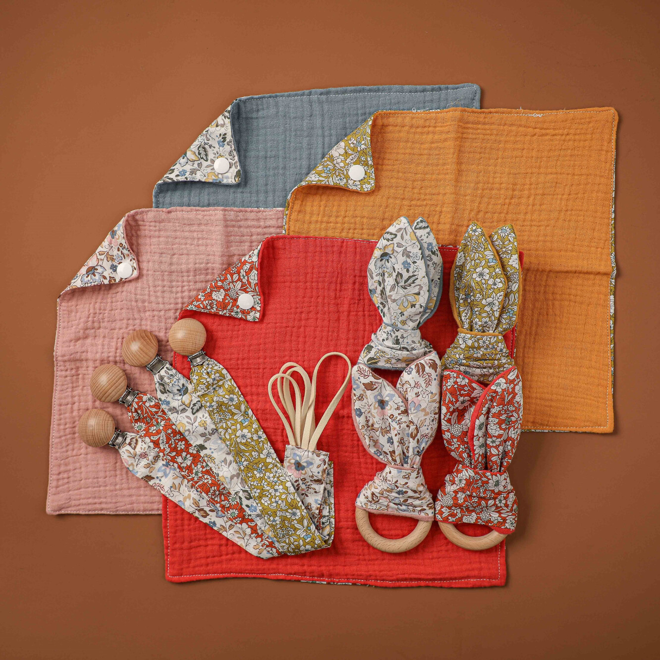 Floral Burb Towel Gift Set
