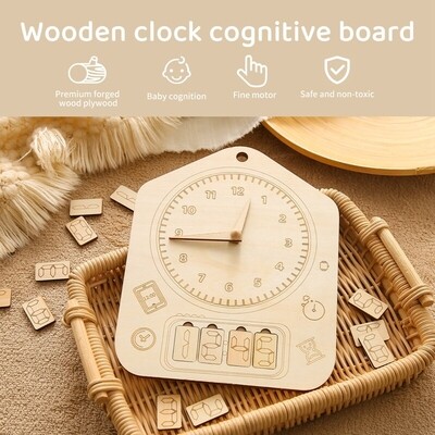 My Wooden First Clock
