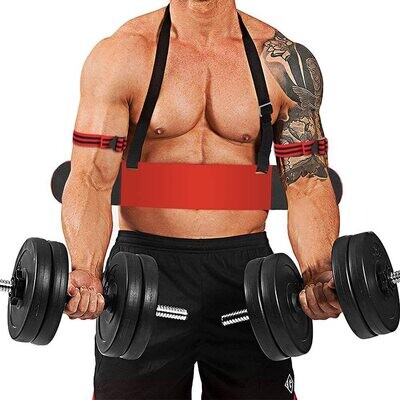 Weight Lifting Arm Blaster Adjustable Aluminum Bodybuilding Bicep Triceps Curl Bomber Arm Muscle Lifting Training Gym Equipment