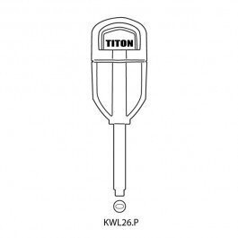 Titon Window Large Lock Key