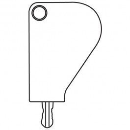 Titon 27 Large New Window Lock Key