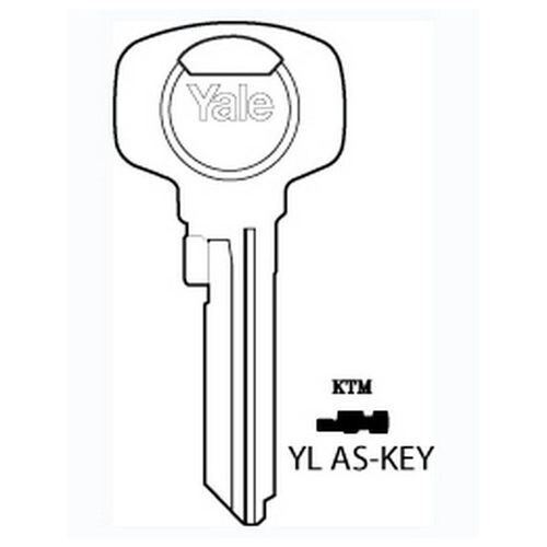 Yale YL AS Anti-Snap 6 Pin Key Blank