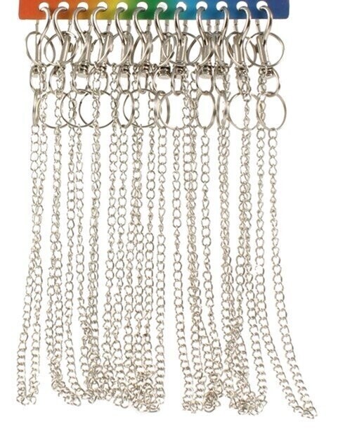 Billet Hook With Chain and Key Ring Pack of 12