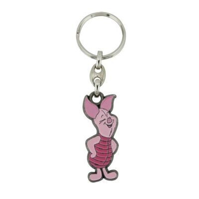 Piglet Enamel Keyring