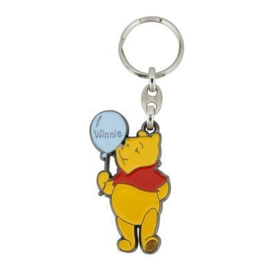 Winnie The Pooh Balloon Enamel Keyring