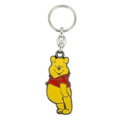 Winnie The Pooh Smiling Enamel Keyring