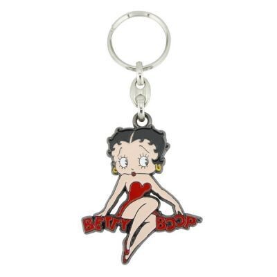 Betty Boop Name Enamel Keyring