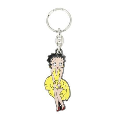 Betty Boop Marilyn Monroe Enamel Keyring