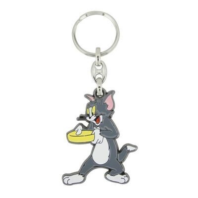 Tom and Jerry Tom Cheese Enamel Keyring