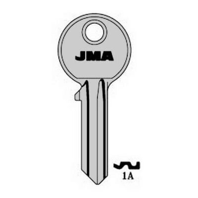 JMA 1A Brass Yale Cylinder Key Blank