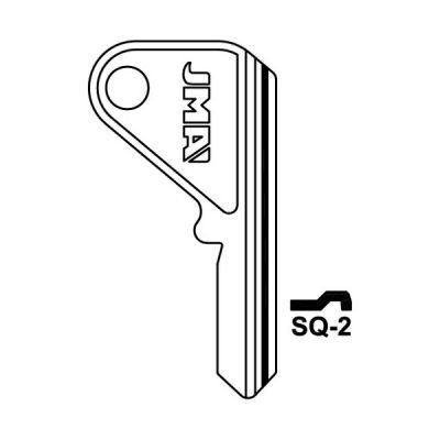 JMA SQ-2 Squire Cylinder Key Blank