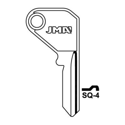 JMA SQ-4 Squire Cylinder Key Blank