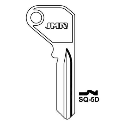 JMA SQ-5D Squire Cylinder Key Blank