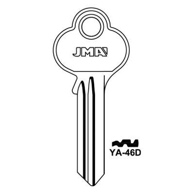 JMA YA-46D Yale Cylinder Key Blank