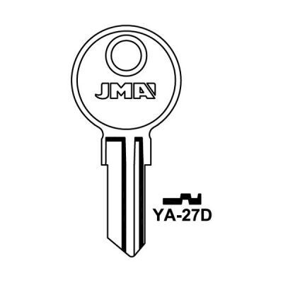 JMA YA-27D Yale Cylinder Key Blank