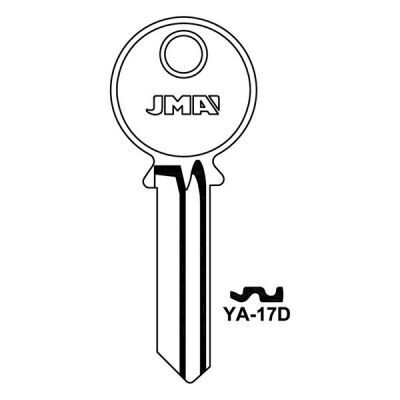 JMA YA-17D Yale Cylinder Key Blank