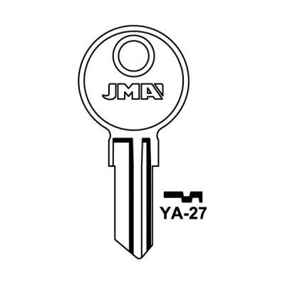 JMA YA-27 Yale Cylinder Key Blank