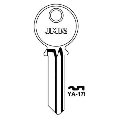 JMA YA-17i Yale Cylinder Key Blank