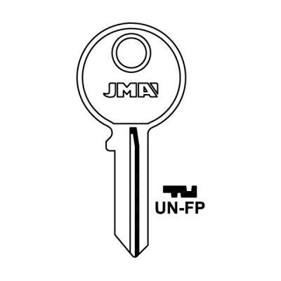 JMA UN-FP Union Cylinder Key Blank