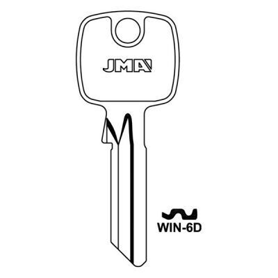 JMA WIN-6D Winkhaus Cylinder Key Blank