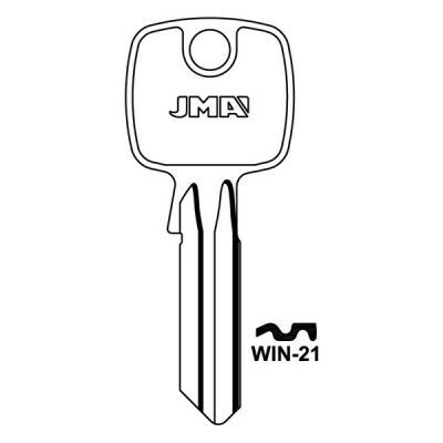 JMA WIN-21 Winkhaus Cylinder Key Blank