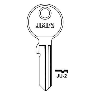 JMA JU-2 Junkunc Cylinder Key Blank