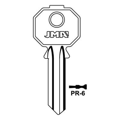 JMA PR-6 Prefer Cylinder Key Blank