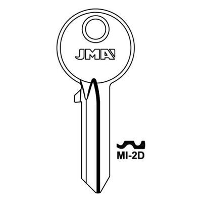 JMA MI-2D Mila Cylinder Key Blank