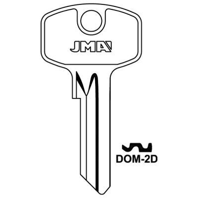 JMA DOM-2D DOM Cylinder Key Blank
