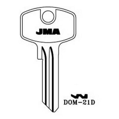 JMA DOM-21D DOM Cylinder Key Blank