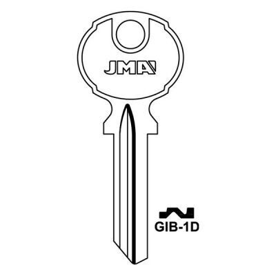 JMA GIB-1D Gibbons Cylinder Key Blank