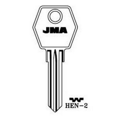 JMA HEN-2 Henderson Cylinder Key Blank